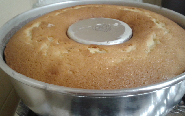 Bolo delícia fofa de limão