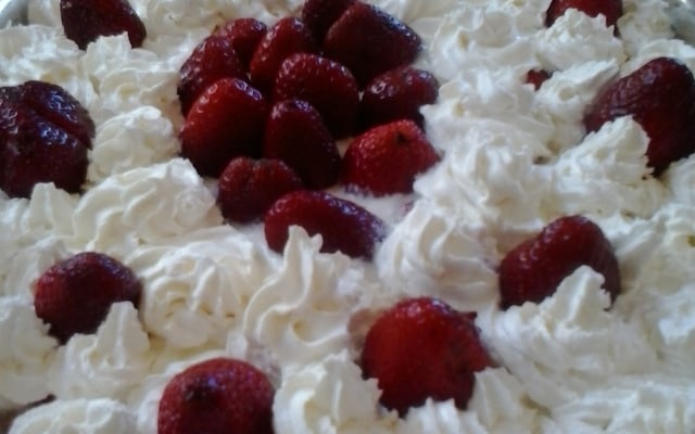 Trifle de morango