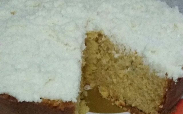 Bolo de milharina saboroso da Dany