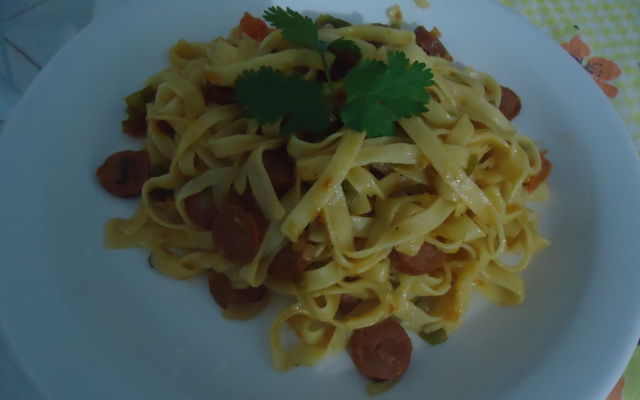 Macarrão fácil e gostoso