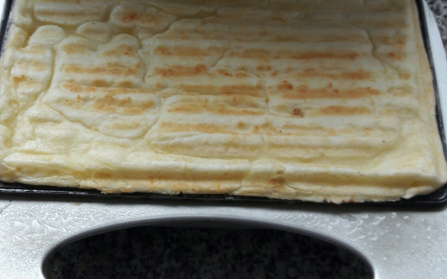 Pão de queijo de sanduicheira