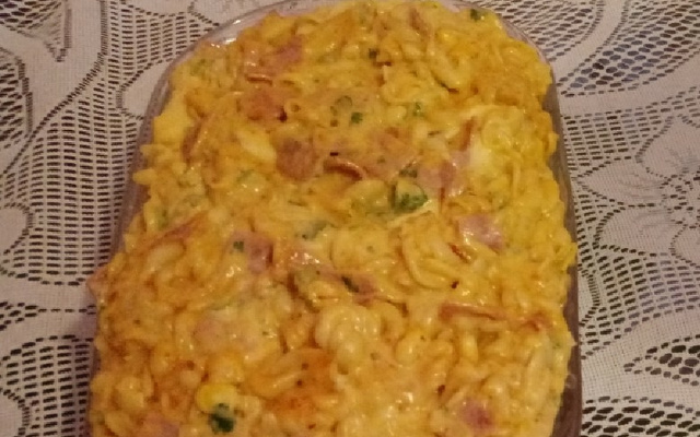 Macarrão na panela de pressão