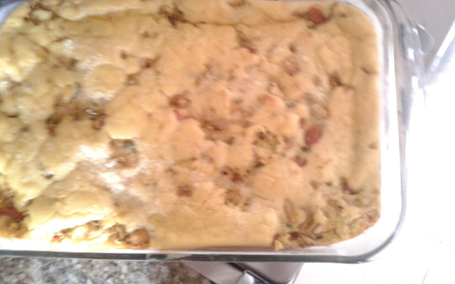 Torta simples de frango