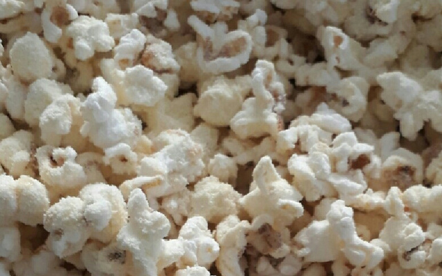 Pipoca de leite ninho