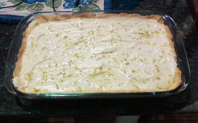 Torta rapida e simples de limão