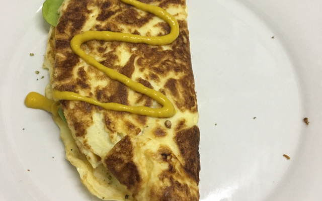 Crepe de tapioca (crepioca)