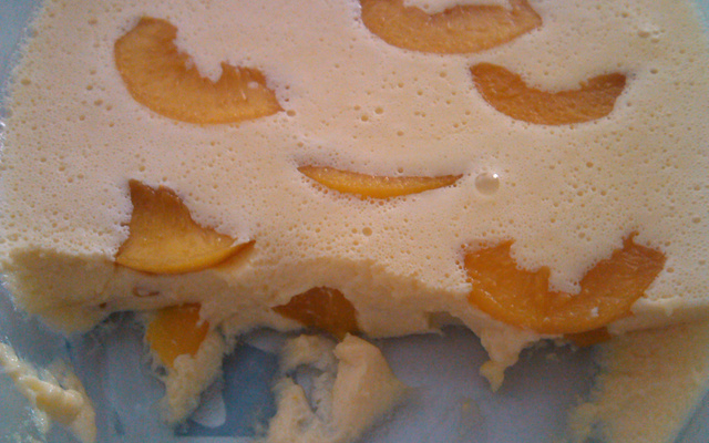 Mousse de pêssego