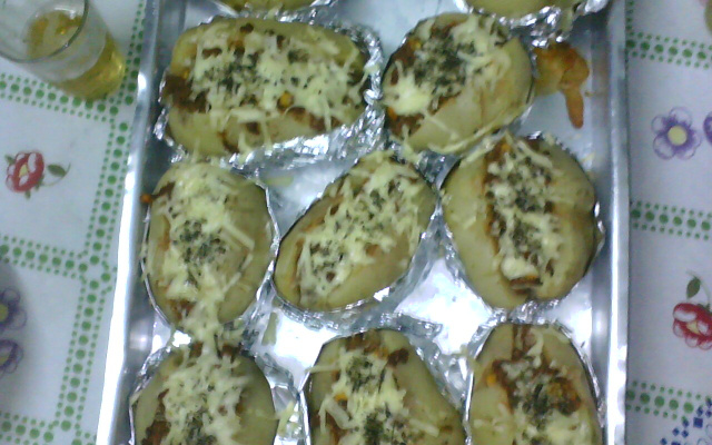 Batatas recheadas deliciosas