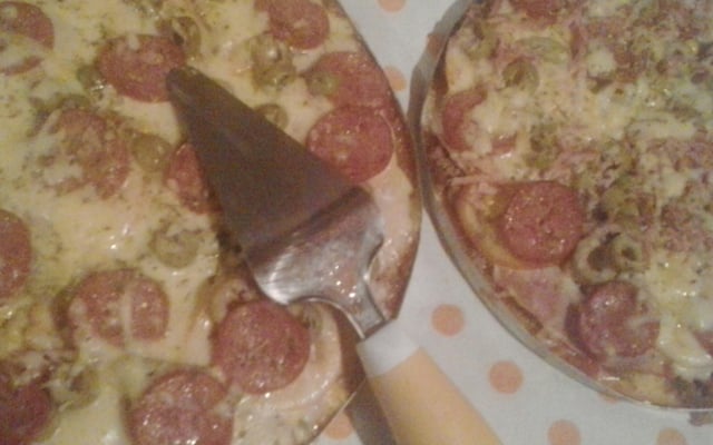 Massa de pizza de liquidificador