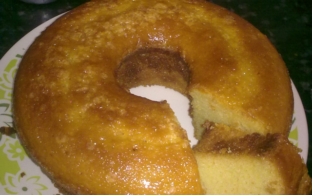 Bolo fácil de laranja sem glúten