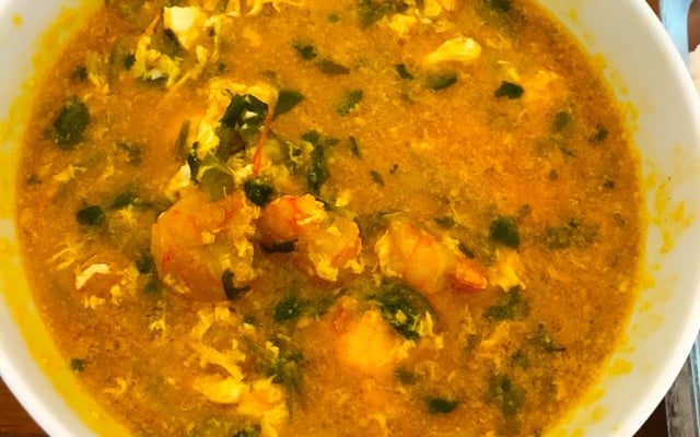 Moqueca de ovos Baiana