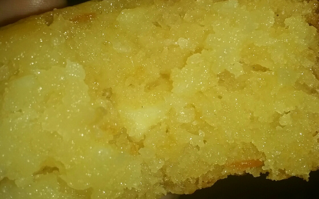 Bolo de macaxeira cremoso