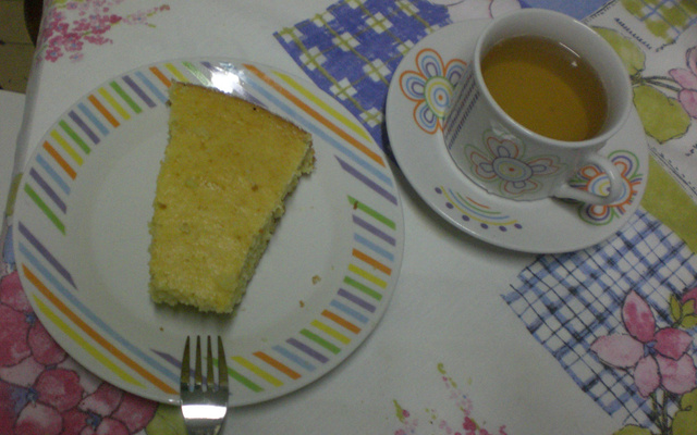 Bolo rápido de laranja