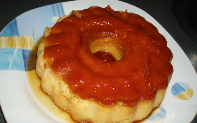 Pudim de ovos simples