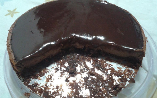 Cheesecake de chocolate