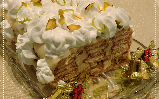 Gelado de limão e gengibre