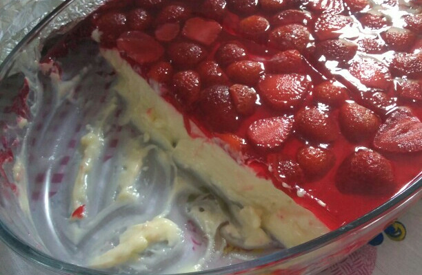 Delícia fácil de morango