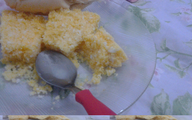 Cuscuz com coco seco