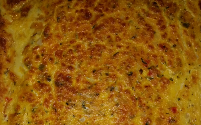 Fritada de peixe no forno