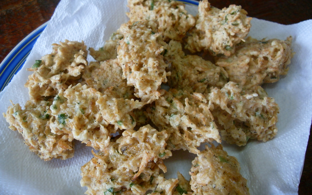 Bolinhas de camarão seco