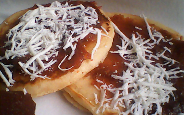 Panqueca americana Romeu e Julieta