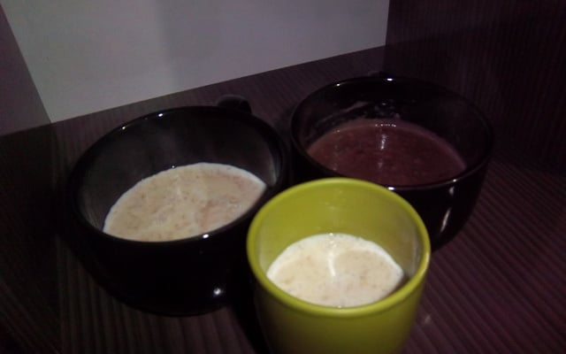 Mingau de aveia cremoso