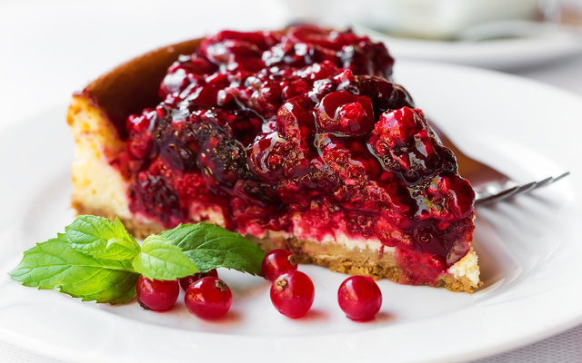 Torta especial de cereja