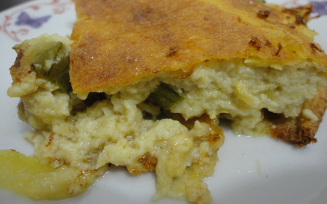 Souflé de abobrinha