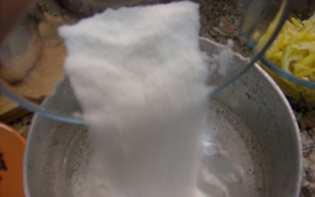 Doce de casca de laranja