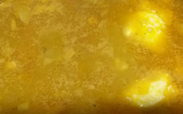 Sopa de frango e bacon cremosa com moranga