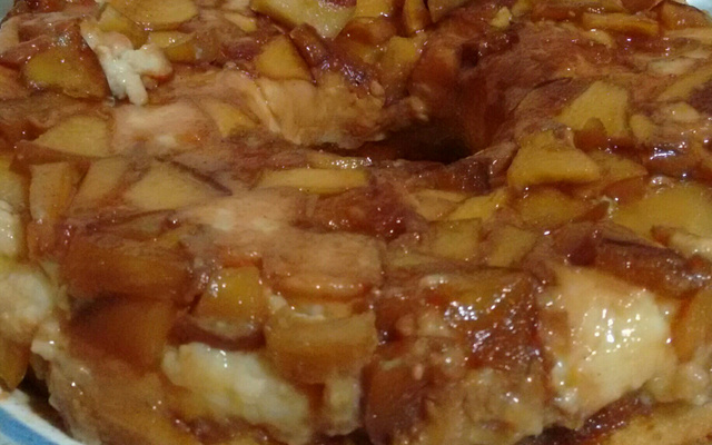 Torta bolo de maçã