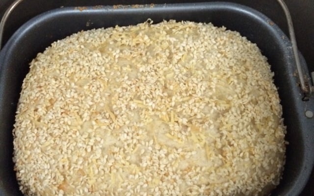 Pão rápido na máquina de pão