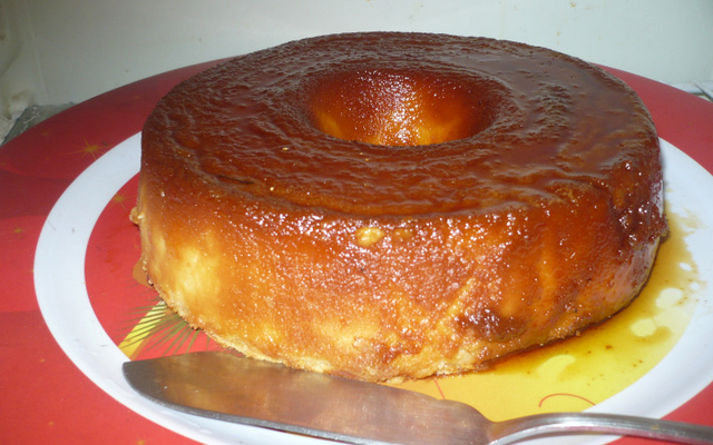 Pudim de pão da Déa