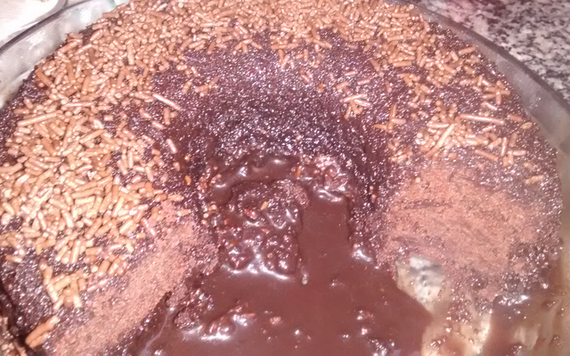 Bolo chocolícia gelado