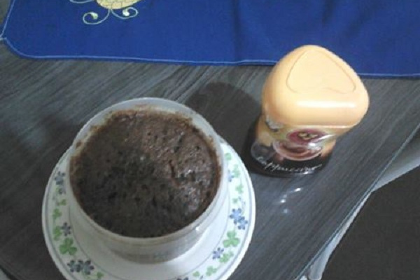 Bolo de capuccino na caneca