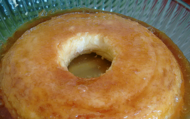 Pudim fácil de microondas