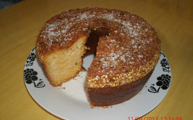 Bolo de milharina