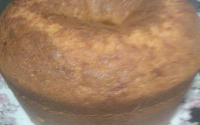 Bolo integral de abacaxi