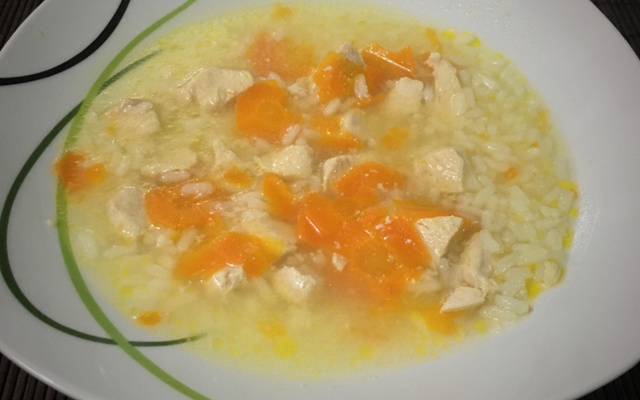Canja de galinha rápida