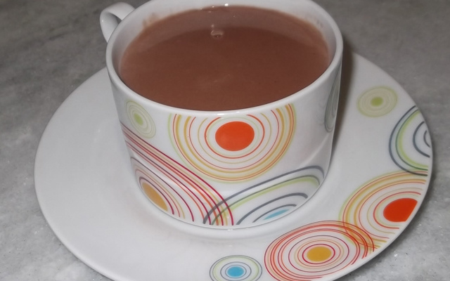Chocolate quente caseiro