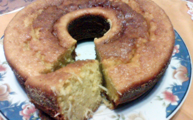 Bolo de milho verde delicioso