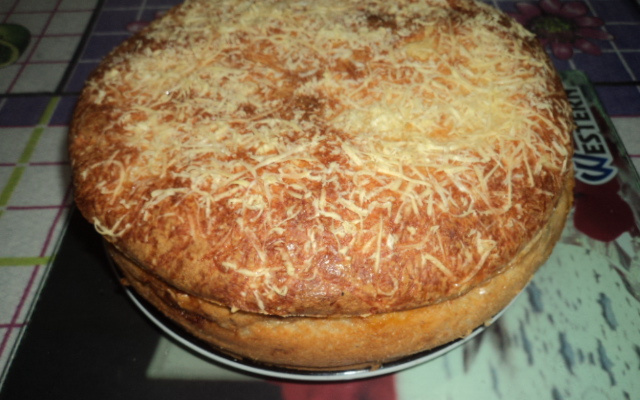 Torta salgada de liquidificador