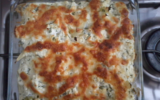 Couve-flor com ricota