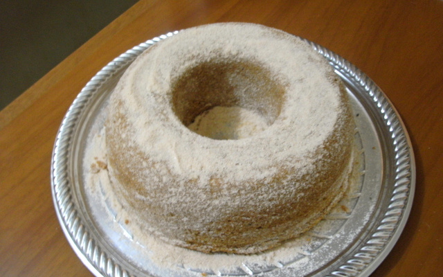 Bolo de banana de farinha de rosca