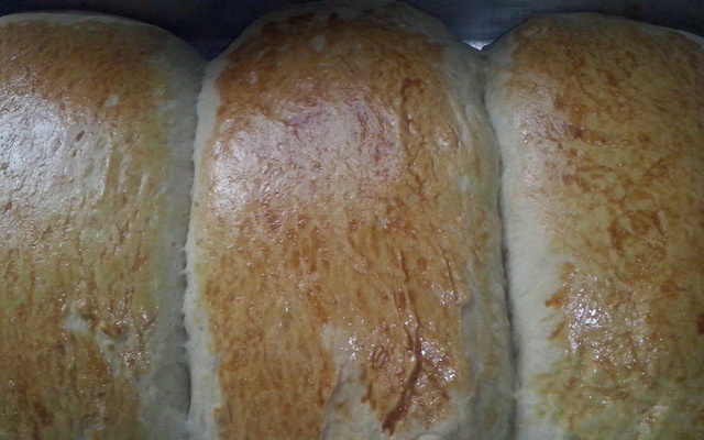 Pão caseiro sem ovo