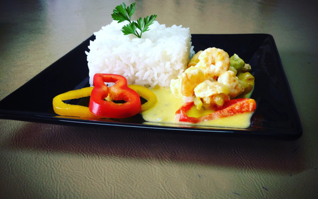 Moqueca de camarão