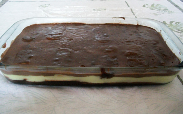 Pavê de chocolate simples