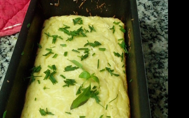 Souflé de chuchu super fácil