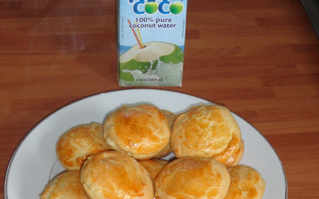 Empadão de palmito com iogurte