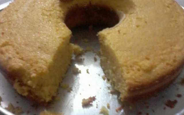 Bolo de milho verde em lata